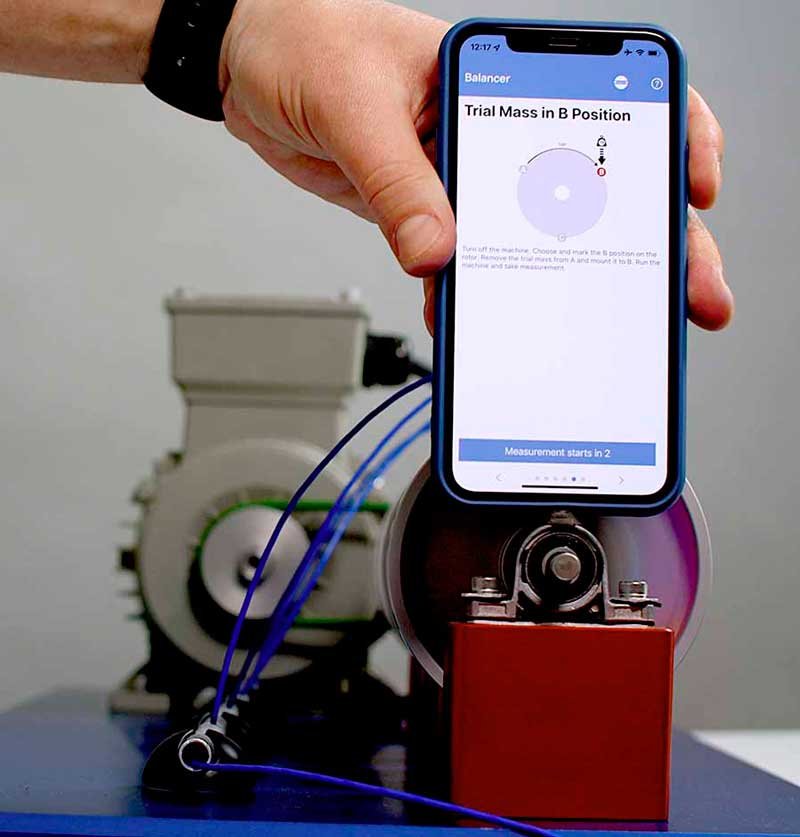 balancer app vibration analysis